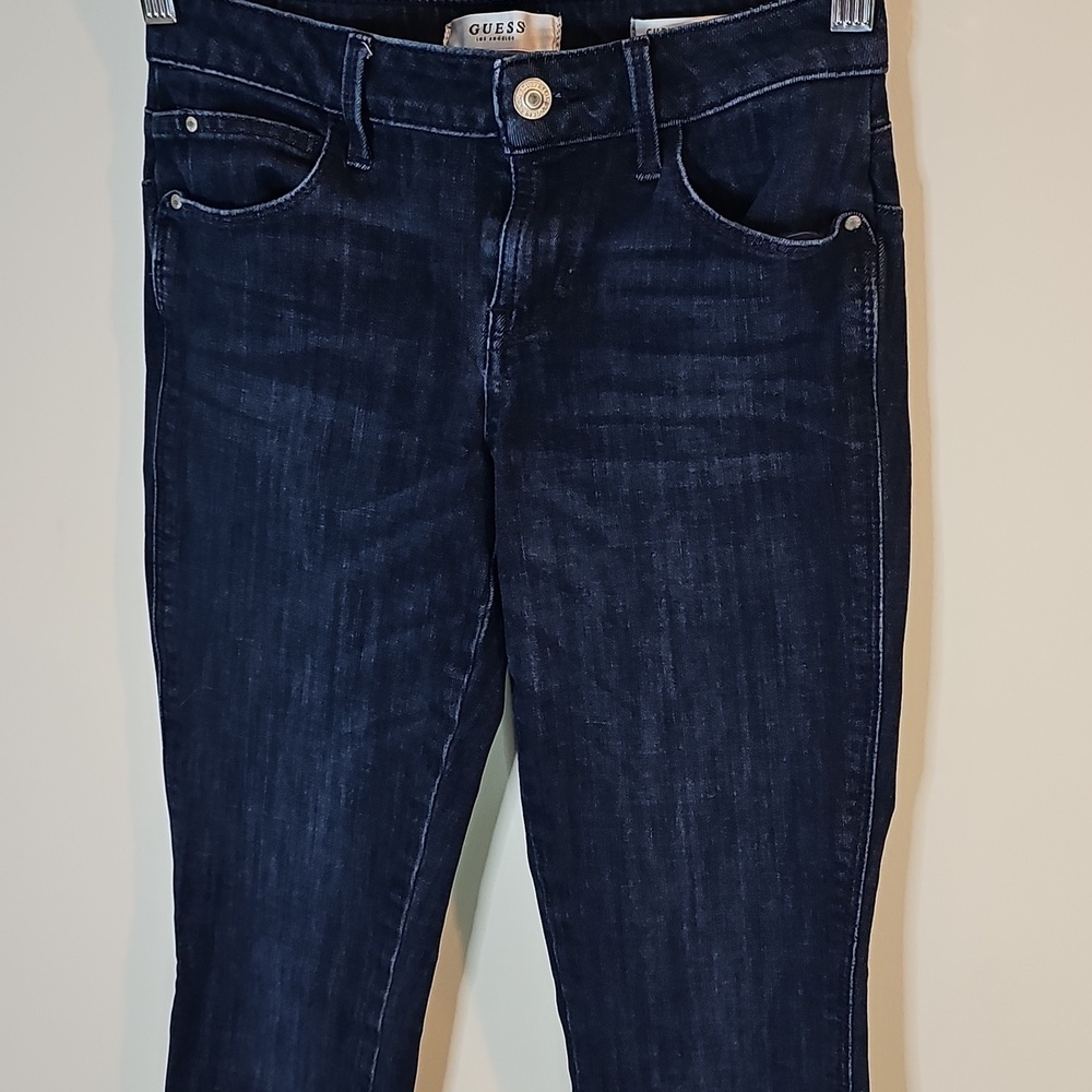 Guess Women's Dark Wash Skinny Jeans